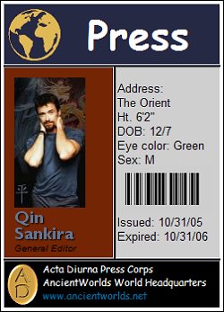 Editor for Acta Diurna 2003-2006