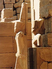 Statues of Amun and Amunet