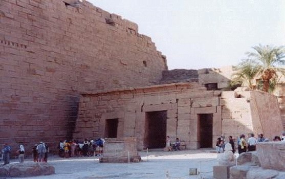 Seti II temple to the Theban Triad.