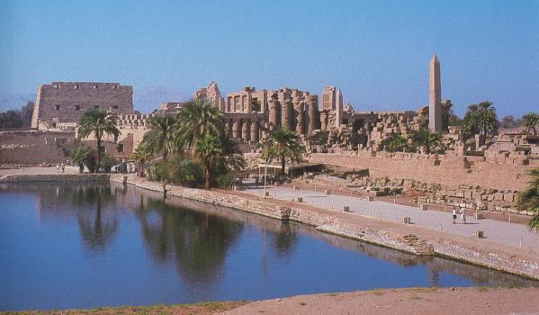 The Sacred Lake of the Temple of Amun