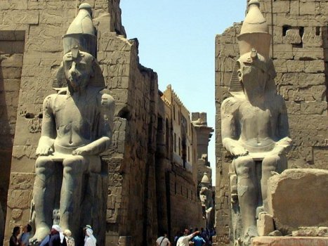Entrance to Luxor